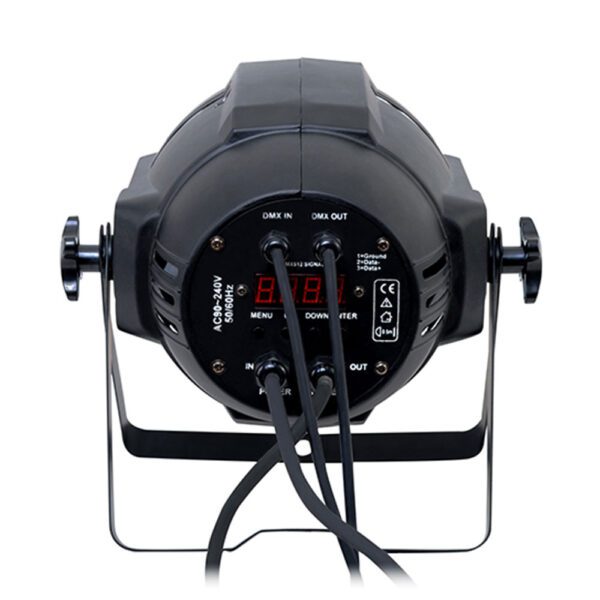 Rotating Par Light 54x3W RGB 3in1 LED Windmill Par Light Rotating Full Color IP65