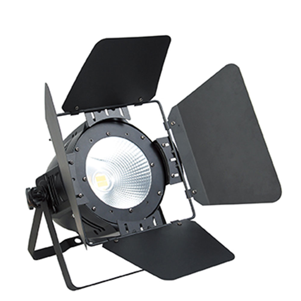 100W COB LED Par Light DMX Stage Light – Warm/Cool White Audience Blinder