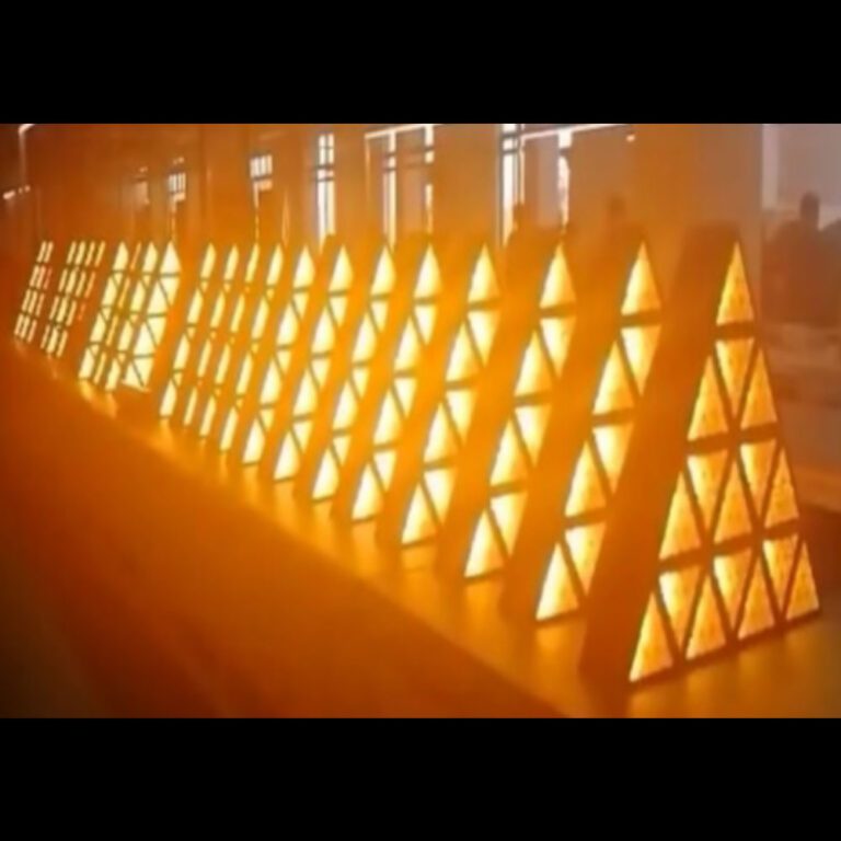 Triangular LED Matrix Club Stage Lights Stage LED Triangle Light