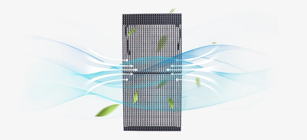 Transparent LED Media Facade Curtain P10.4 P15.625 P20 P25 P31.25 P37.5 DIP Outdoor LED Grid Curtain Display Screen 500×1000