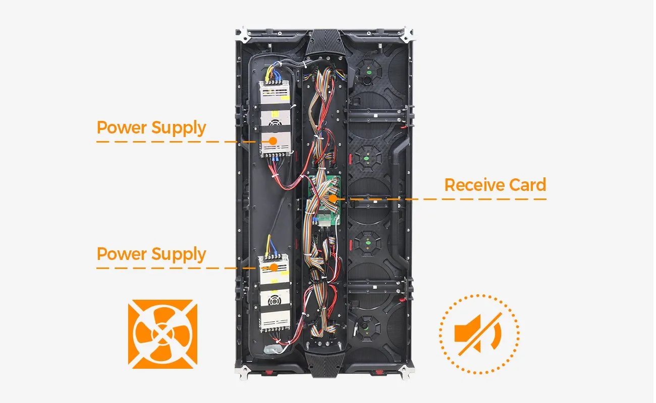 500×1000 Outdoor Rental LED Display 1000P Diamond Series P1.953 P2.5 P2.604 P2.976 P3.91 P4.81