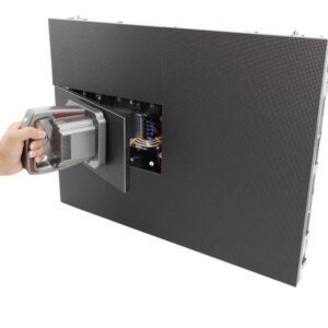 GOB P1.25 P1.53 P1.66 P1.86 P2 P2.5 Interno 640×480 Die-cast Painel de exibição de LED HD de serviço frontal magnético