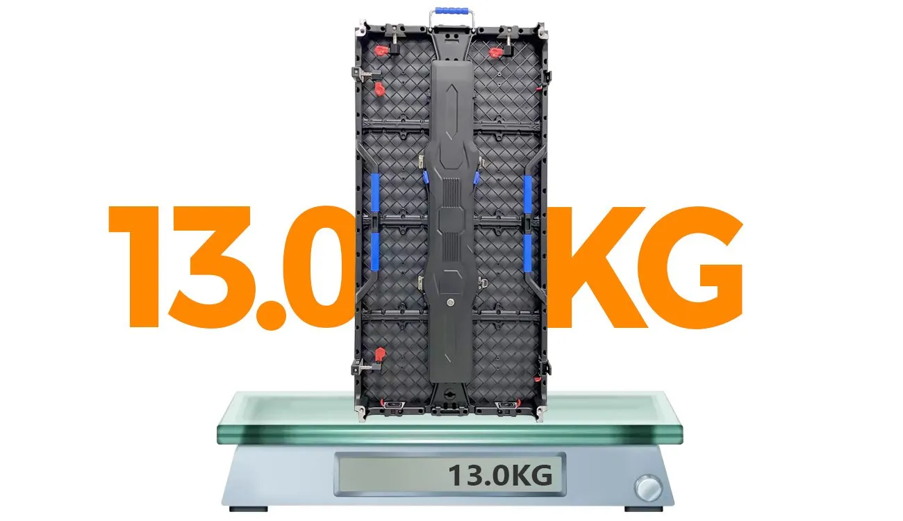 Gebogene 500 × 1000 Miet-LED-Bildschirmtafel 1000C4-Serie P1.953 P2.604 P2.976 P3.91 P4.81