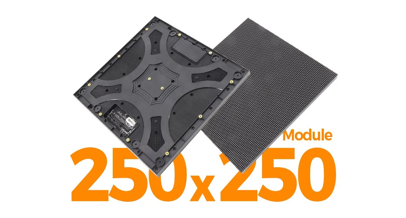 500×500 Outdoor Curved LED Display Rental 500C4 Series P2.6 P2.9 P3.9 P4.8
