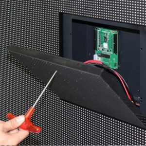 Instalação fixa P4 P5.33 P6.67 P8 P10 Alta qualidade à prova d'água ao ar livre 960 × 960 Front Service LED Display Board Publicidade