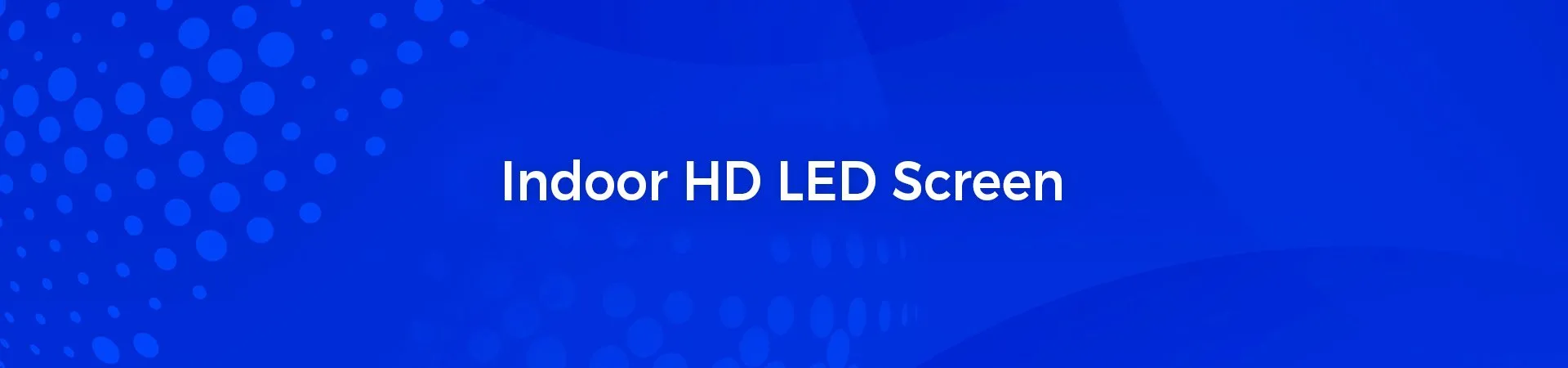 Pantalla LED de alta definición para interiores