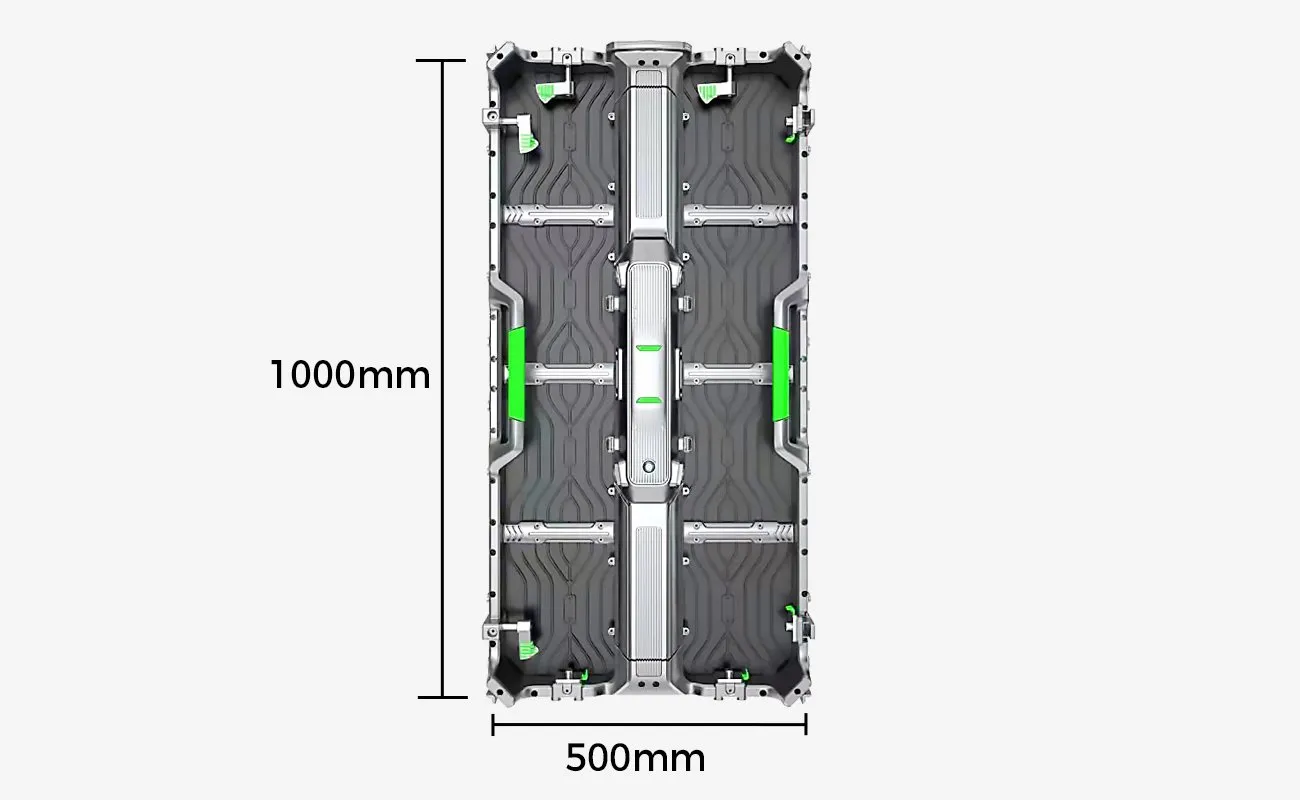 Outdoor 500×1000 LED Display Screen Rental 1000H4 Series P1.56 P1.953 P2.5 P2.604 P2.976 P3.91 P4.81 P5.95