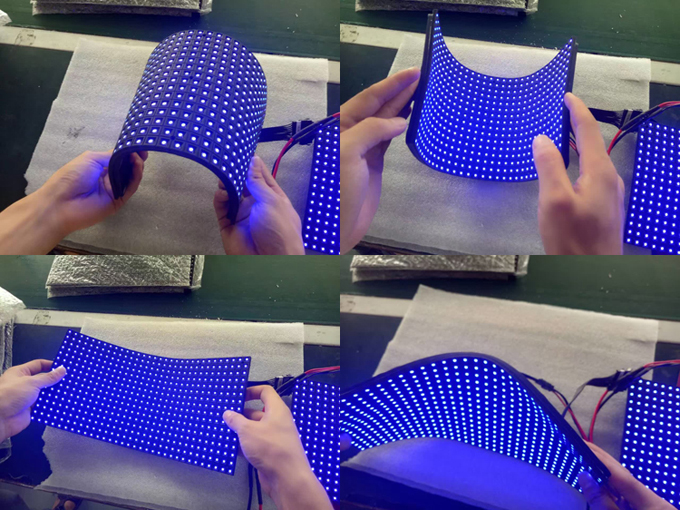 Soft Flexible LED Display Module 240×120 And 320×160