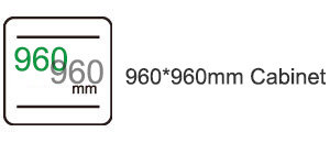 Platinum Series Energy Saving NationStar Gold Wire LED Display 960X960 High Brightness 10000nits
