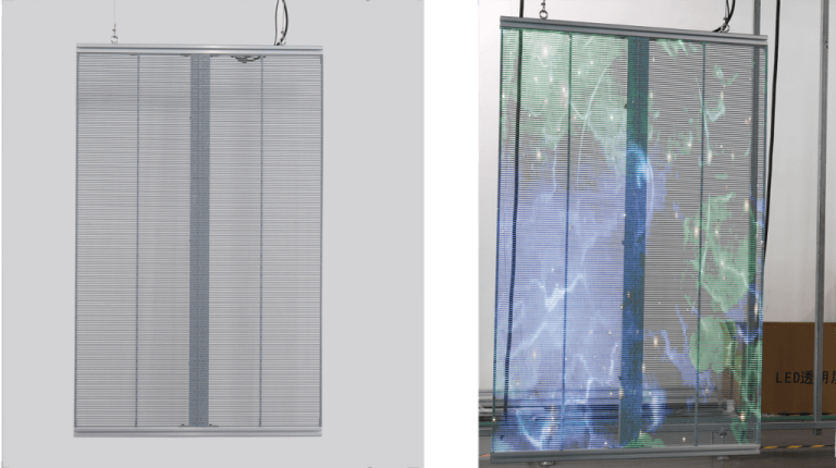 Transparent LED Poster Screen Transparent LED Glass Display