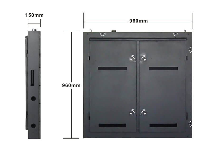 DIP SMD P2 P2.5 P3 P3.076 P3.33 P4 P5 P6 P6.67 P8 P10 Outdoor Fixed Installation LED Display Screen