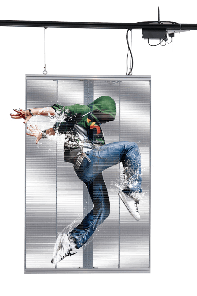 Transparent LED Poster Screen P2.8 P3.91 P7.8 P10.4