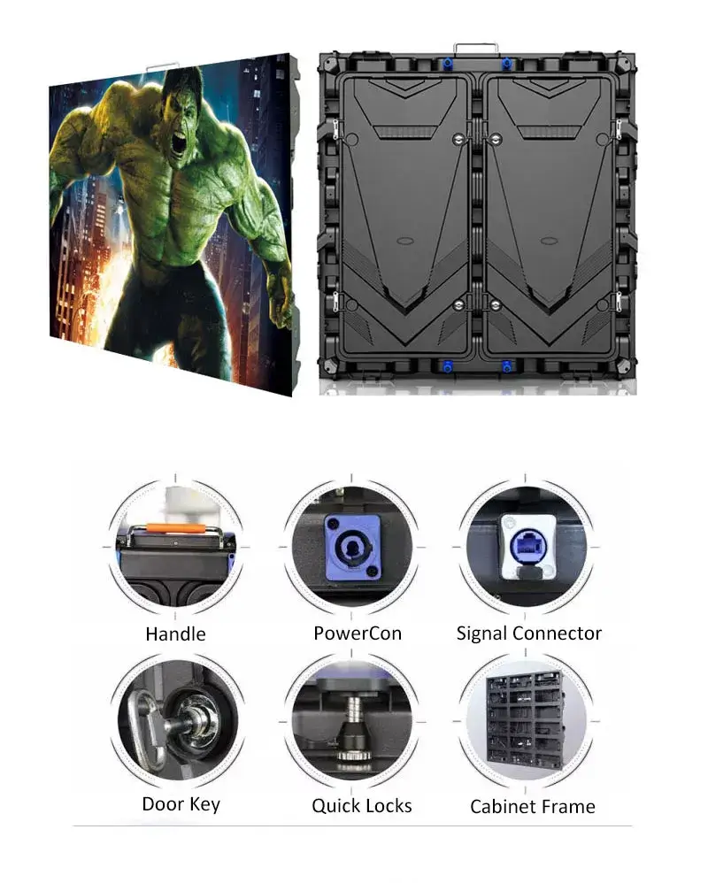 MA960 Series Outdoor Commercial Digital Signage LED Displays 960×960