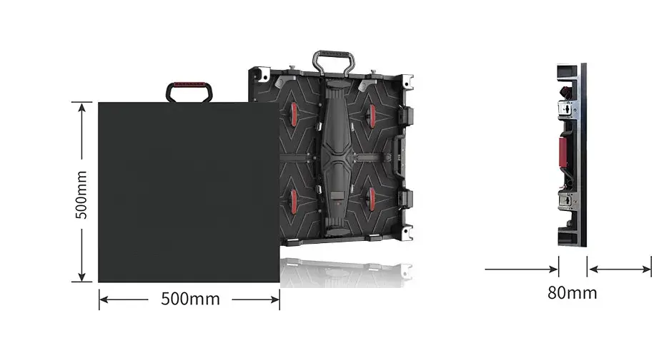 LEEMAN NG500 Series 500×500 Rental LED Display P1.5 P1.9 P2.6 P2.9 P3.9 P4.8