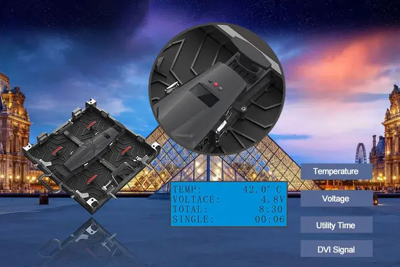 LEEMAN NG500 Series 500×500 Rental LED Display P1.5 P1.9 P2.6 P2.9 P3.9 P4.8