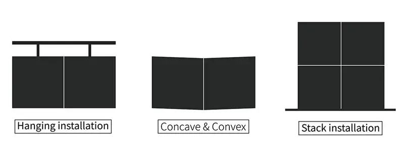 LEEMAN NG500 Series 500×500 Rental LED Display P1.5 P1.9 P2.6 P2.9 P3.9 P4.8