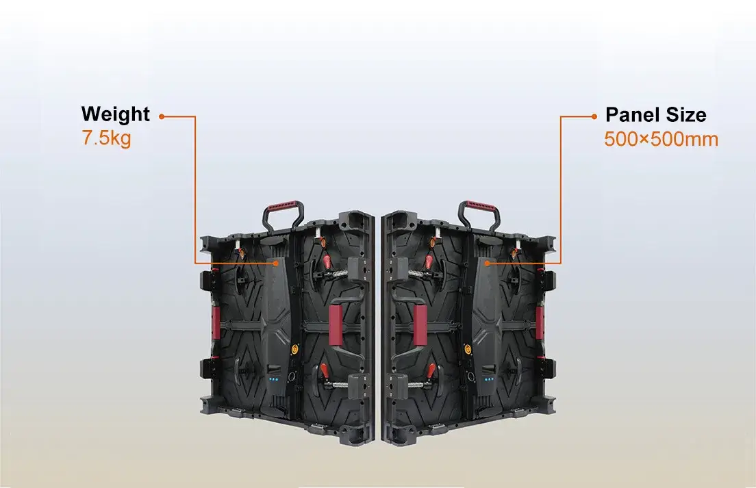 LEEMAN NG500 Series 500×500 Rental LED Display P1.5 P1.9 P2.6 P2.9 P3.9 P4.8