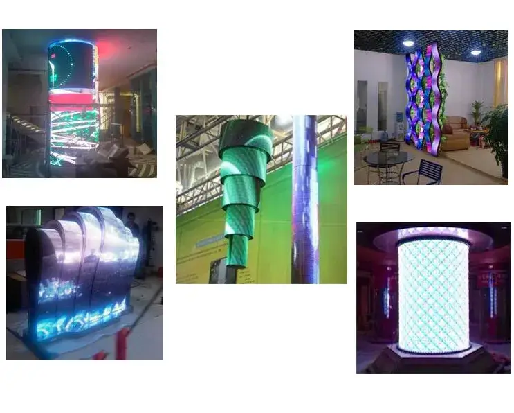 Soft Flexible LED Display Module 240×120 And 320×160