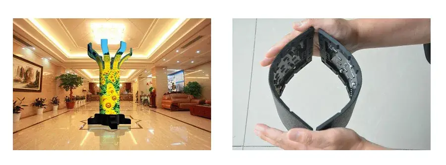 Soft Flexible LED Display Module 240×120 And 320×160