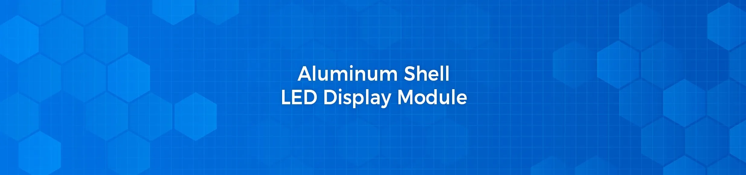 Aluminum Shell GOB LED Display Module 160×320