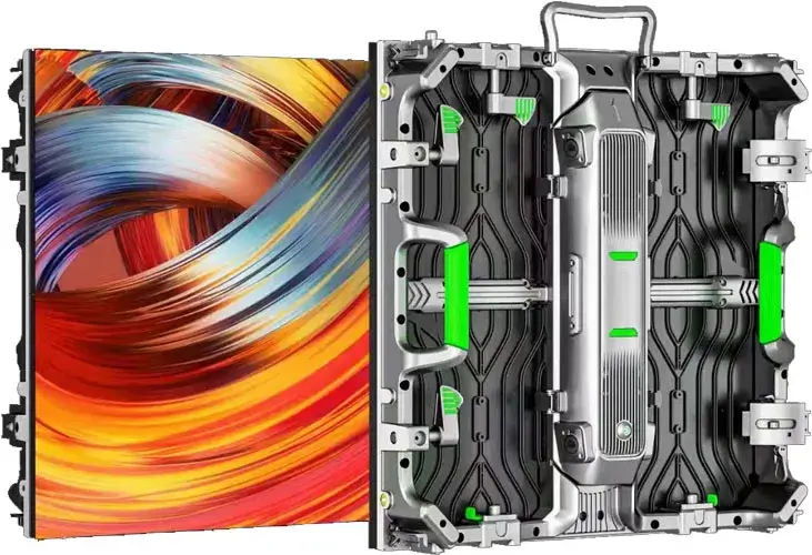 Dual Maintenance Rental LED Display Screen 500X500mm P1.56 P1.953 P2.604 P2.976 P3.91 P4.81