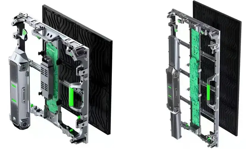 Dual Maintenance Rental LED Display Screen 500X500mm P1.56 P1.953 P2.604 P2.976 P3.91 P4.81