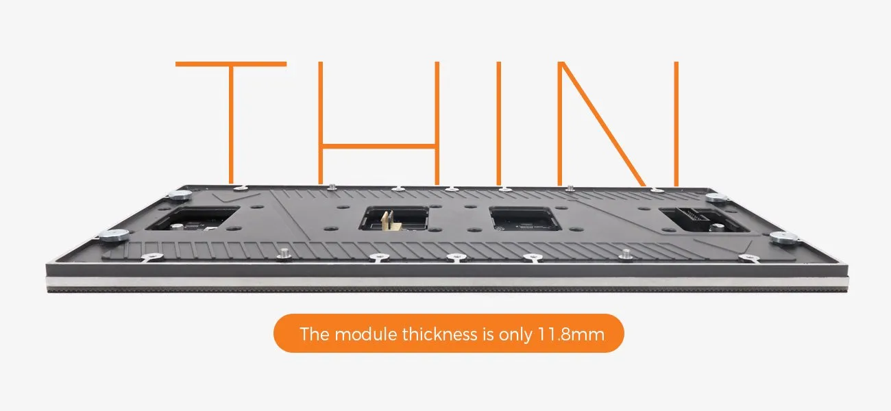 Aluminum Shell GOB LED Display Module 160×320