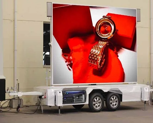 Mobile LED display trailer manufacturer