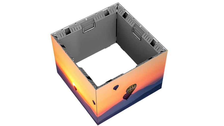 Pantallas LED de paso de píxeles fino 640 × 480