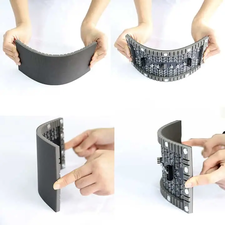Flexible Led Screen Display Soft Led Screen Pantallas Led Flexible Led Screen Display Soft Led Screen Pantallas Led