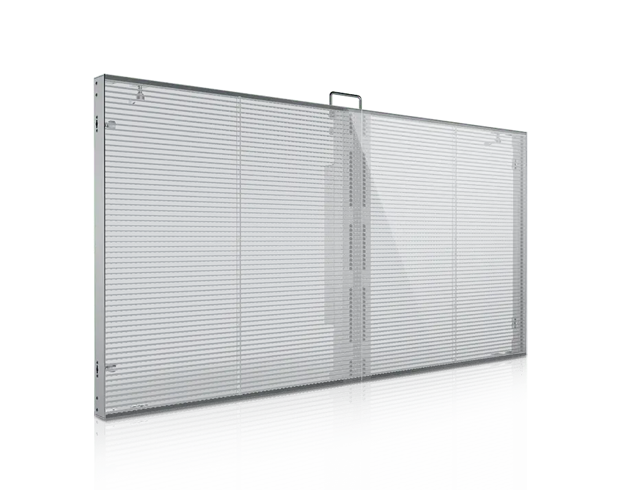 Transparent LED Glass Display 500×1000 Transparent LED Screen in window glass film 1000×1000