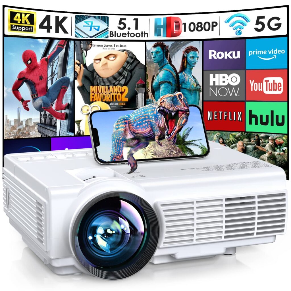 Projector LCD Projector 4K DLP Projector Screen Mini Projector