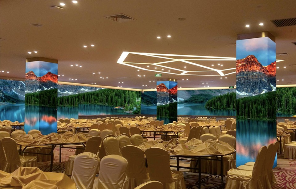 Wave Shape LED Screen 1633164005383872-1