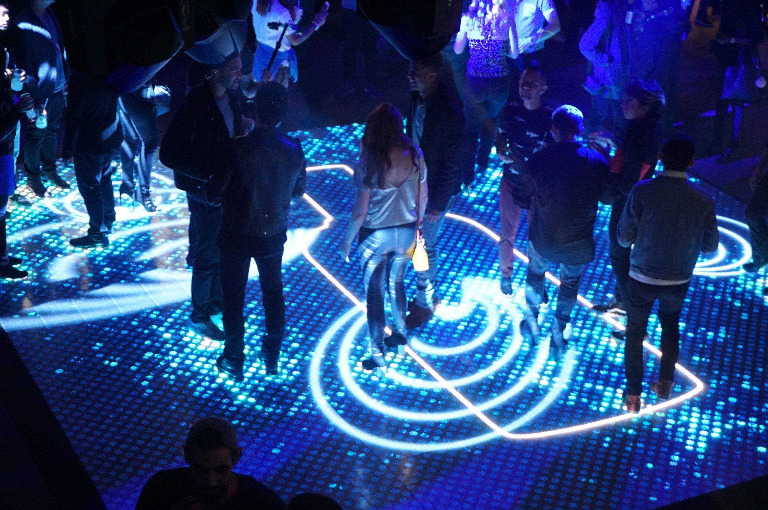 interactive LED floor