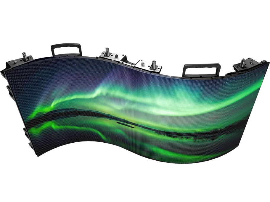 waved and bendable led display